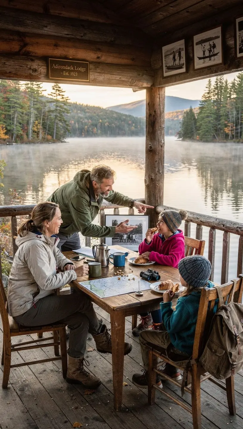 Интерьер винтажного номера с антикварной мебелью и атмосферой уюта, создающей уникальное ощущение времени.